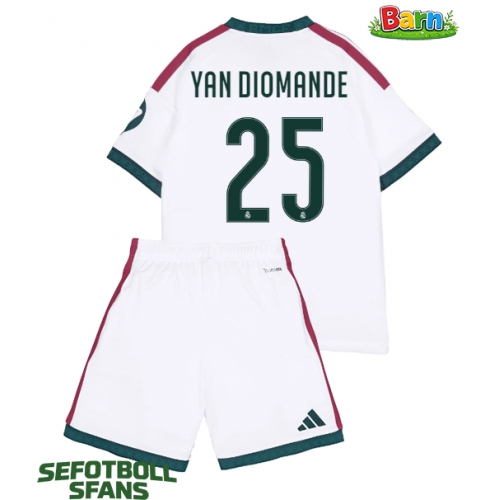 Real Madrid Yan Diomande #25 Hemmaställ Barn 2026-27 Kortärmad (+ Korta byxor)